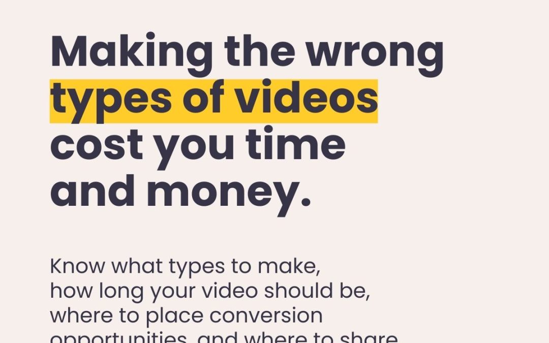 What types of videos should I make?